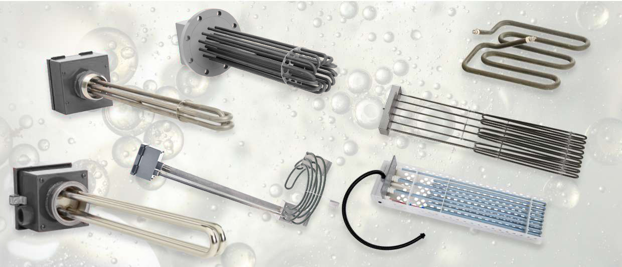 Various immersion heaters